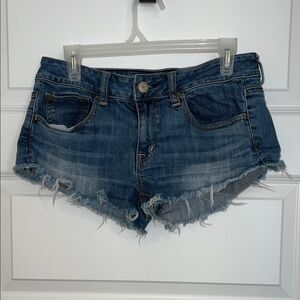 American Eagle Distressed Denim Shorts